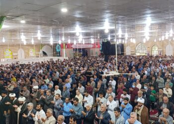 برگزاری نماز باشکوه عید سعید فطر در ایذه+ تصاویر